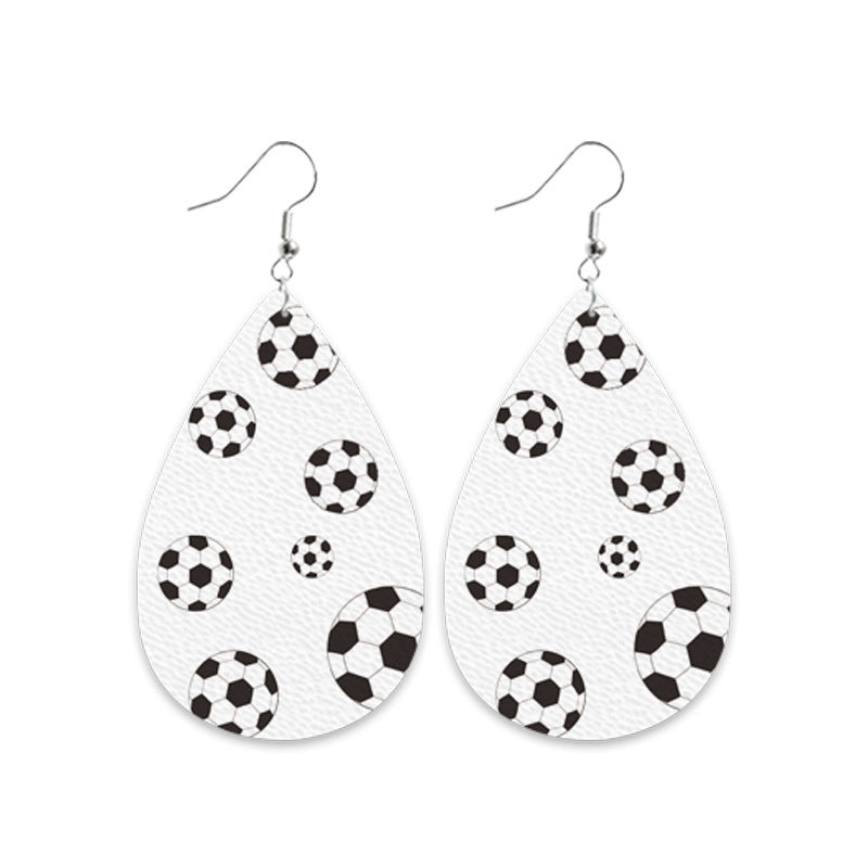 Wholesale 2pairs/pack Leather Fashion Earrings